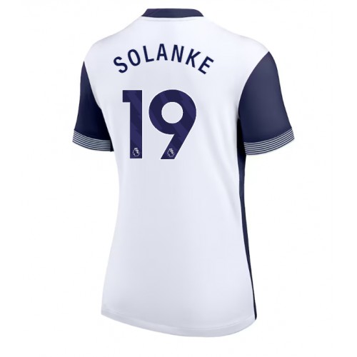 Fotbalové Dres Tottenham Hotspur Dominic Solanke #19 Dámské Domácí 2024-25 Krátký Rukáv